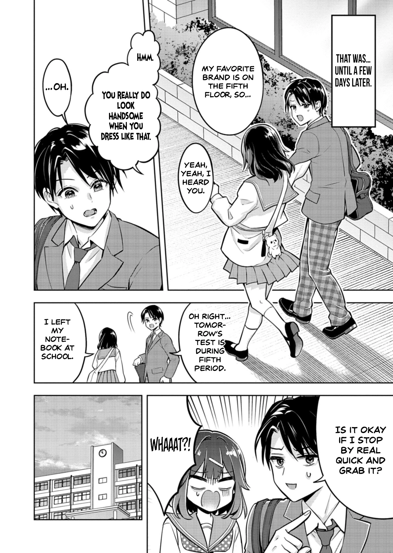 For saving an elderly collapsed women, I got to date her beautiful twin daughters Chapter 1 - page 28
