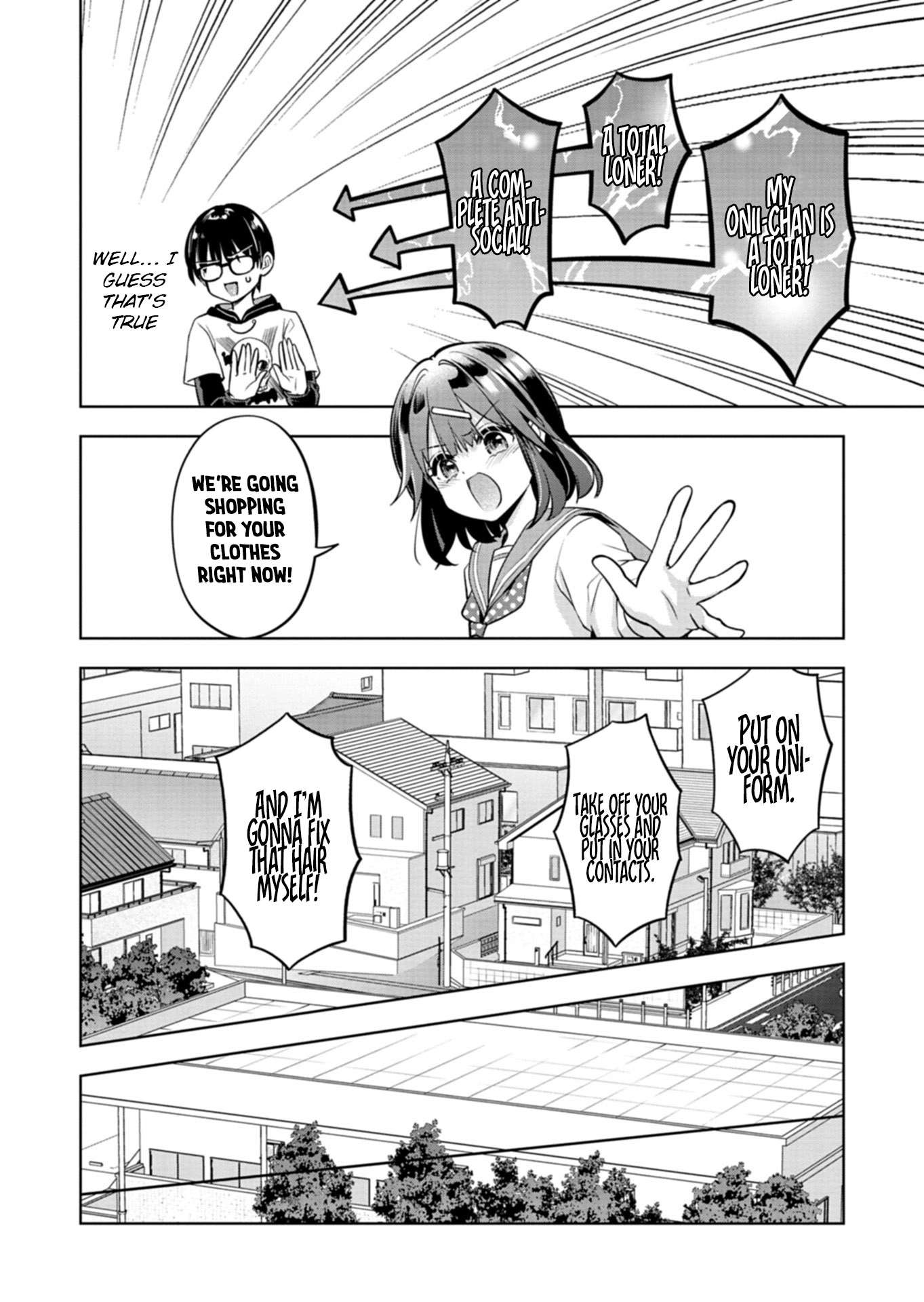 For saving an elderly collapsed women, I got to date her beautiful twin daughters Chapter 1 - page 8