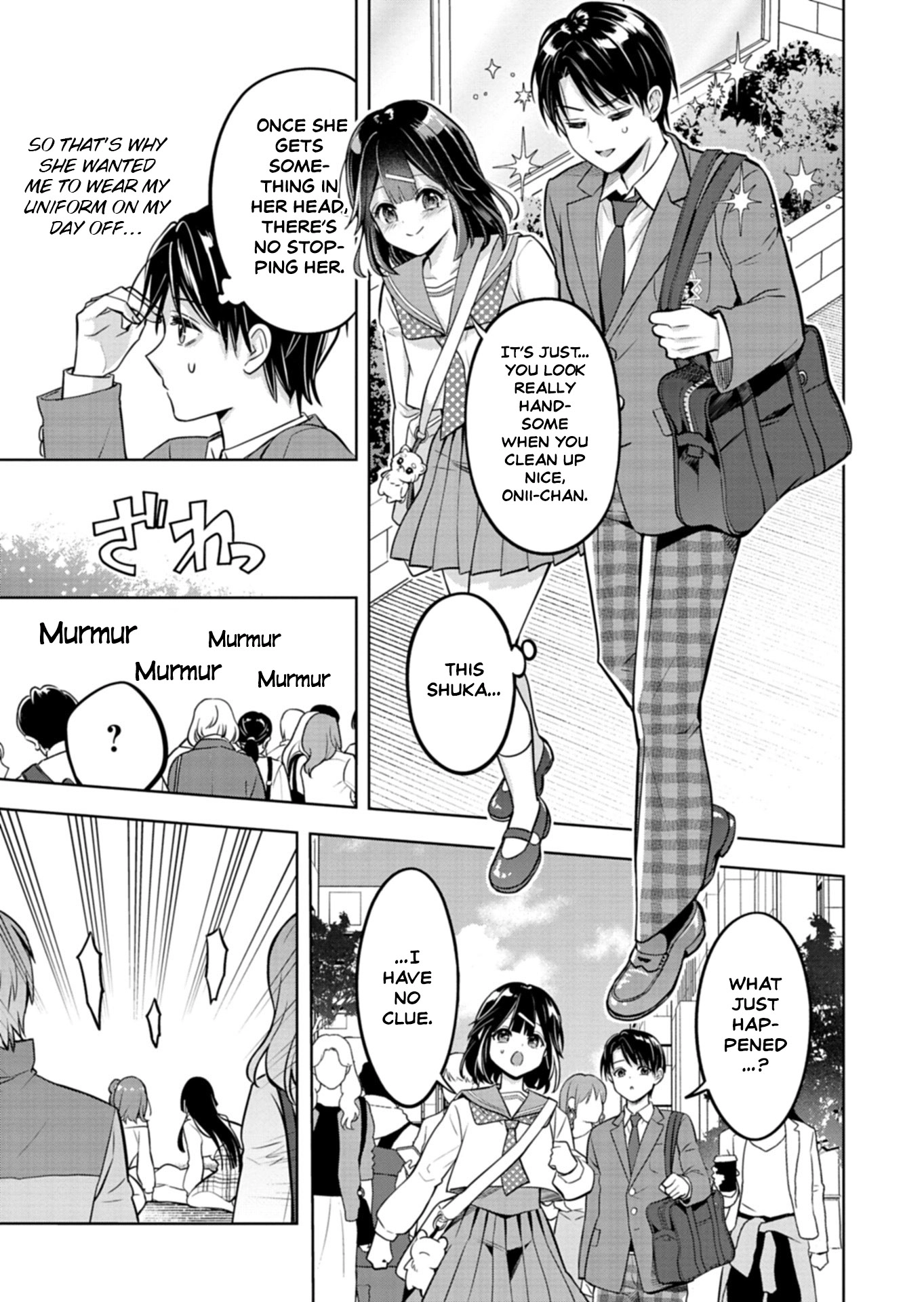 For saving an elderly collapsed women, I got to date her beautiful twin daughters Chapter 1 - page 9