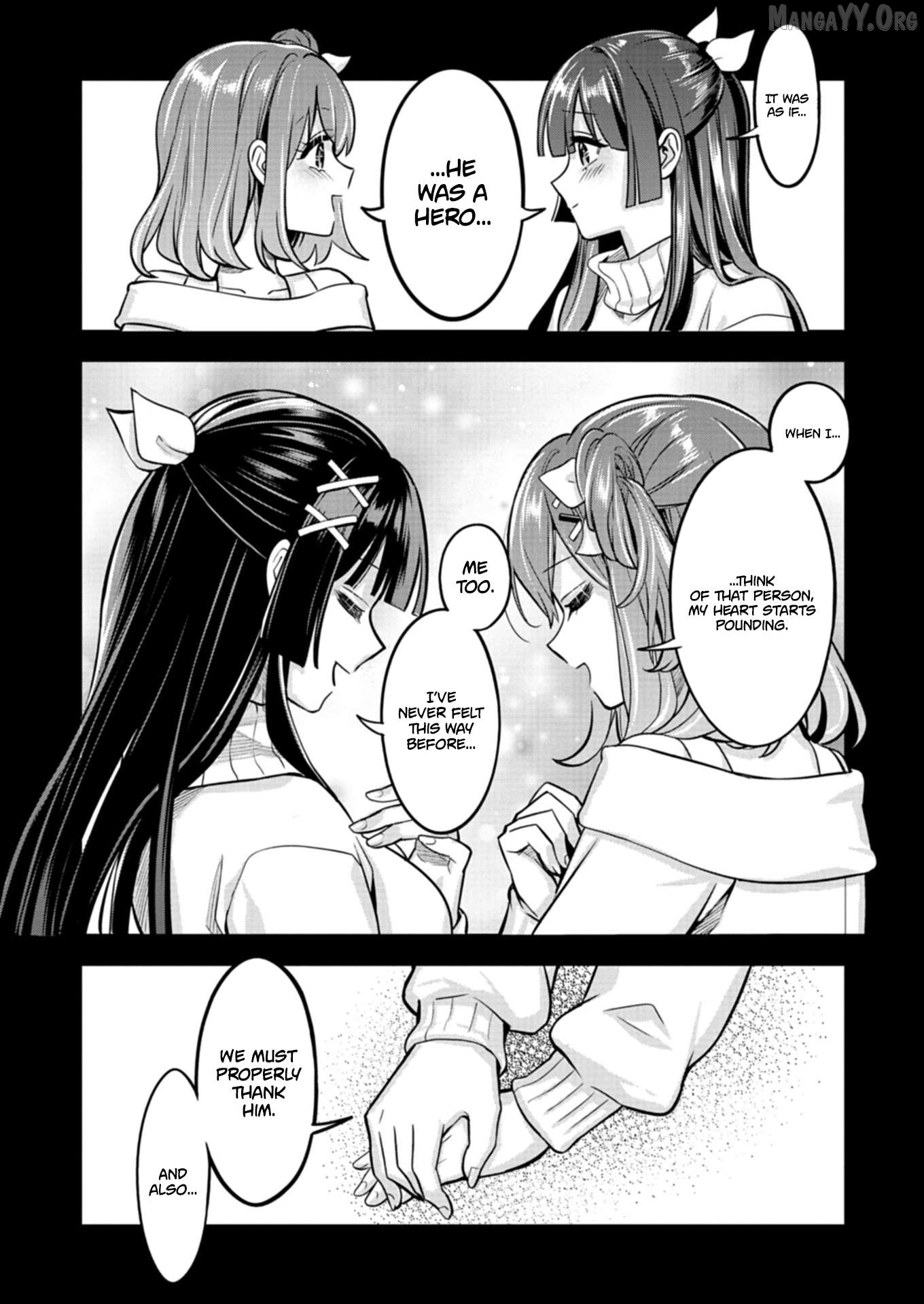 For saving an elderly collapsed women, I got to date her beautiful twin daughters Chapter 2.1 - page 3