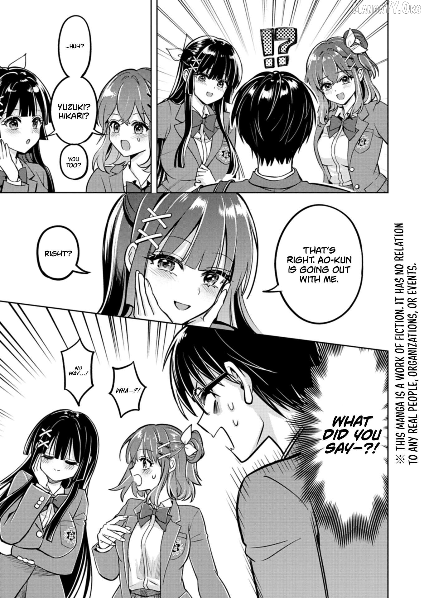For saving an elderly collapsed women, I got to date her beautiful twin daughters Chapter 2.1 - page 4