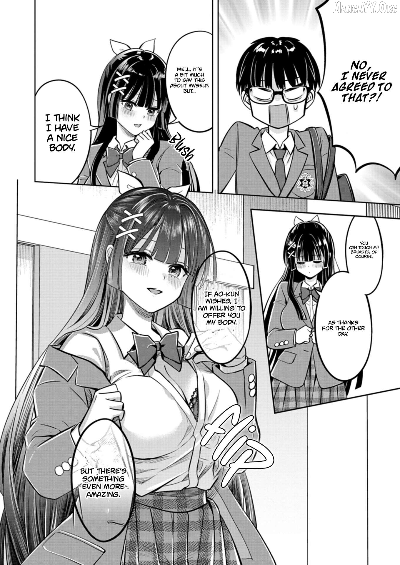 For saving an elderly collapsed women, I got to date her beautiful twin daughters Chapter 2.1 - page 5