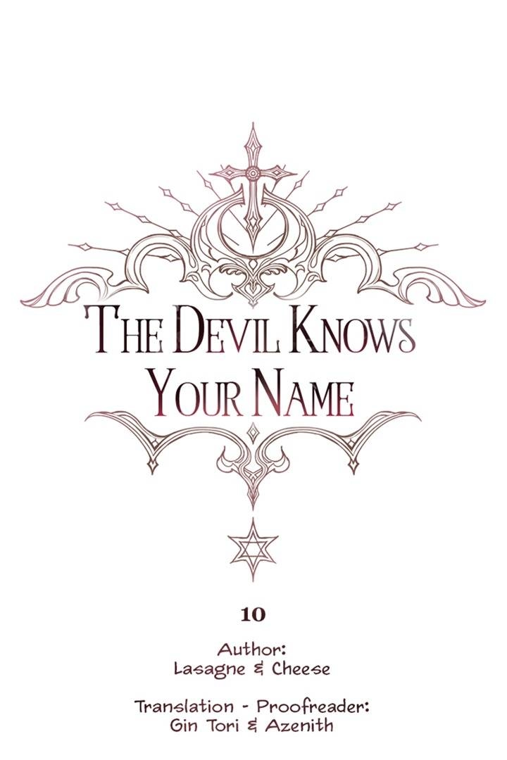 The Devil Knows Your Name Chapter 10 - page 1