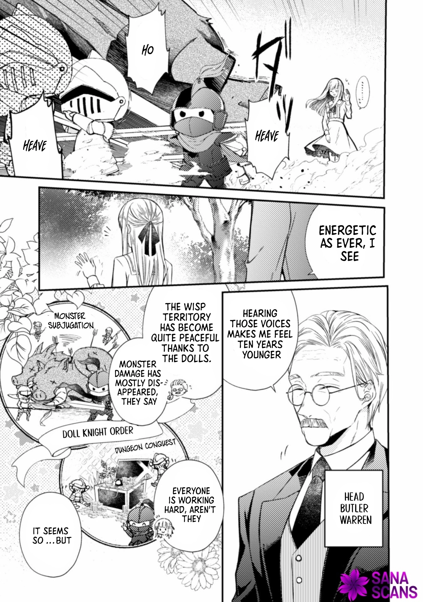 I decided to quietly make dolls without trying to compete. Chapter 1 - page 19