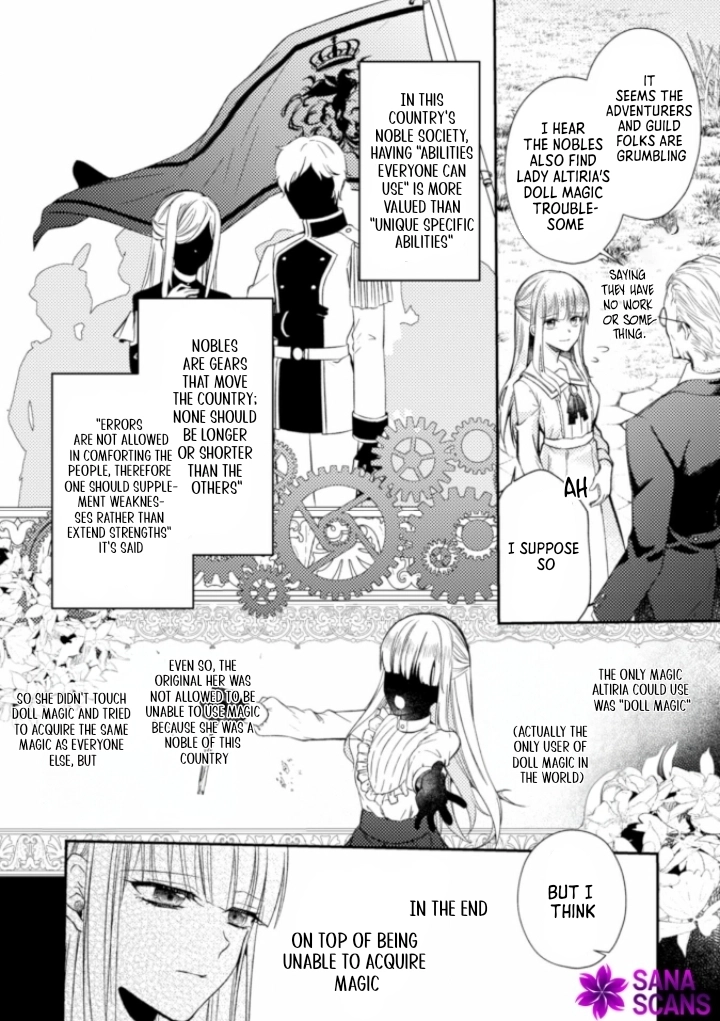I decided to quietly make dolls without trying to compete. Chapter 1 - page 20