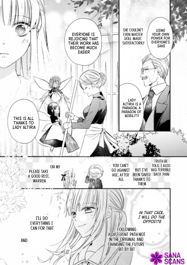 I decided to quietly make dolls without trying to compete. Chapter 1 - page 21