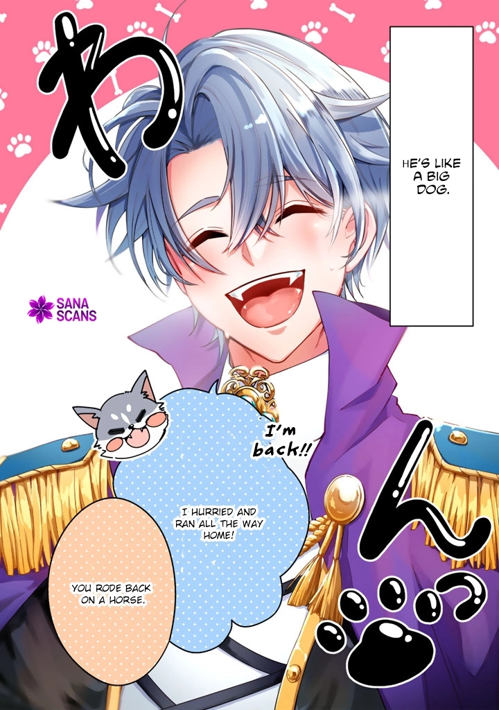 My master is a big, dog-like knight. Chapter 1 - page 5