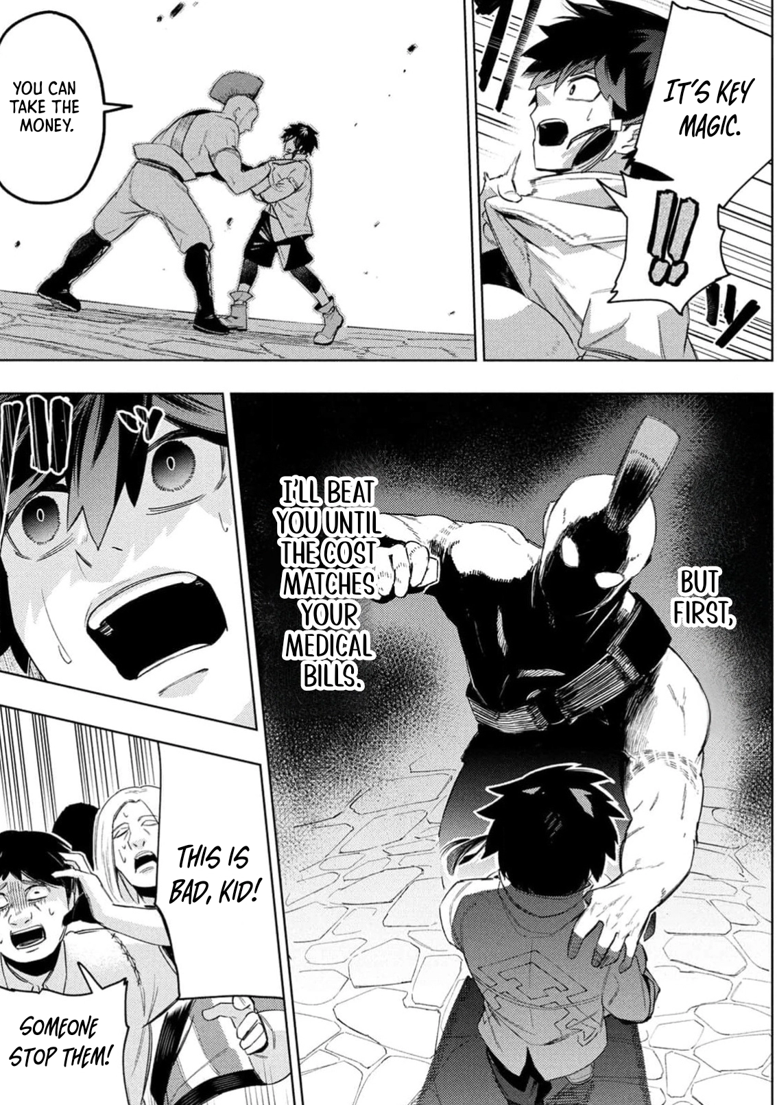 Kyuutei Kagishi, (Time Stop - Lock) to (Bunshibunkai - Release) no Noryoku wo Kakushiteitara Tsuihousareru Chapter 1 - page 38