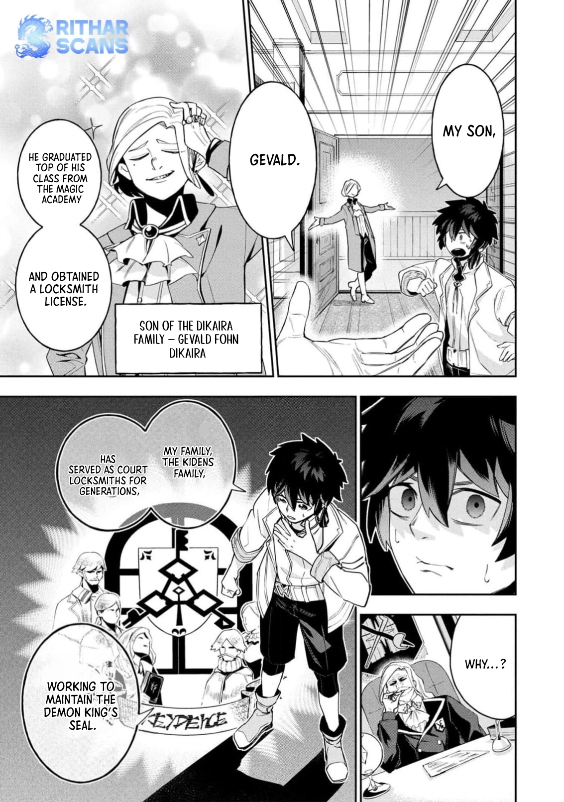 Kyuutei Kagishi, (Time Stop - Lock) to (Bunshibunkai - Release) no Noryoku wo Kakushiteitara Tsuihousareru Chapter 1 - page 6