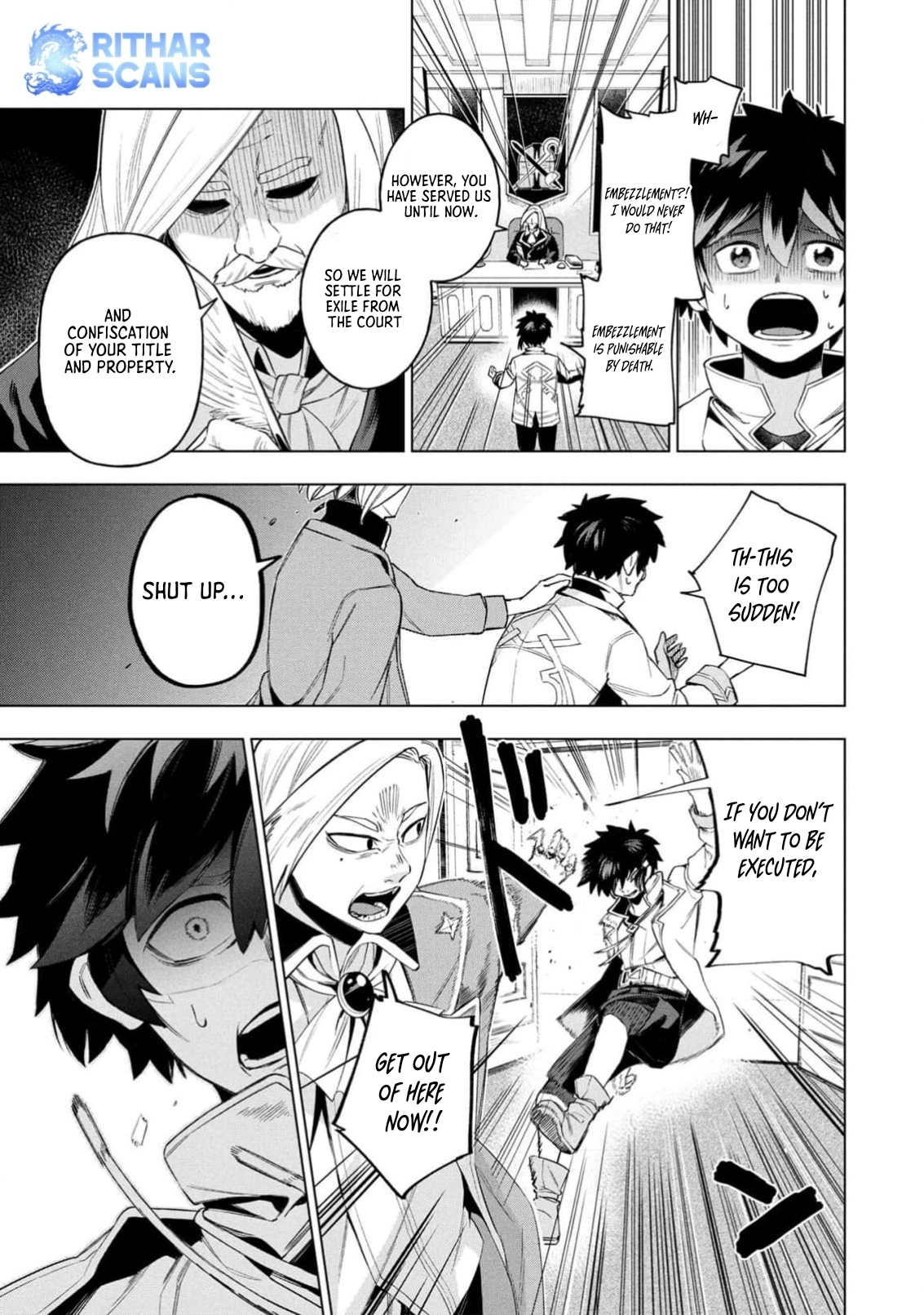 Kyuutei Kagishi, (Time Stop - Lock) to (Bunshibunkai - Release) no Noryoku wo Kakushiteitara Tsuihousareru Chapter 1 - page 8