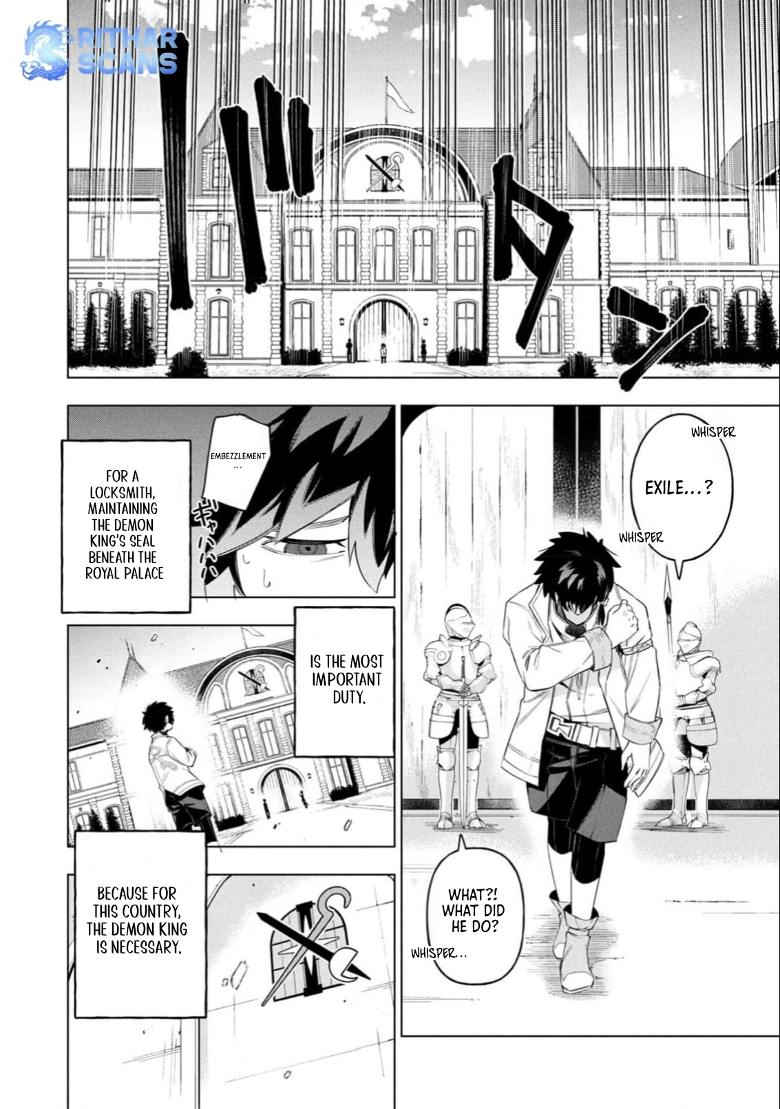 Kyuutei Kagishi, (Time Stop - Lock) to (Bunshibunkai - Release) no Noryoku wo Kakushiteitara Tsuihousareru Chapter 1 - page 9