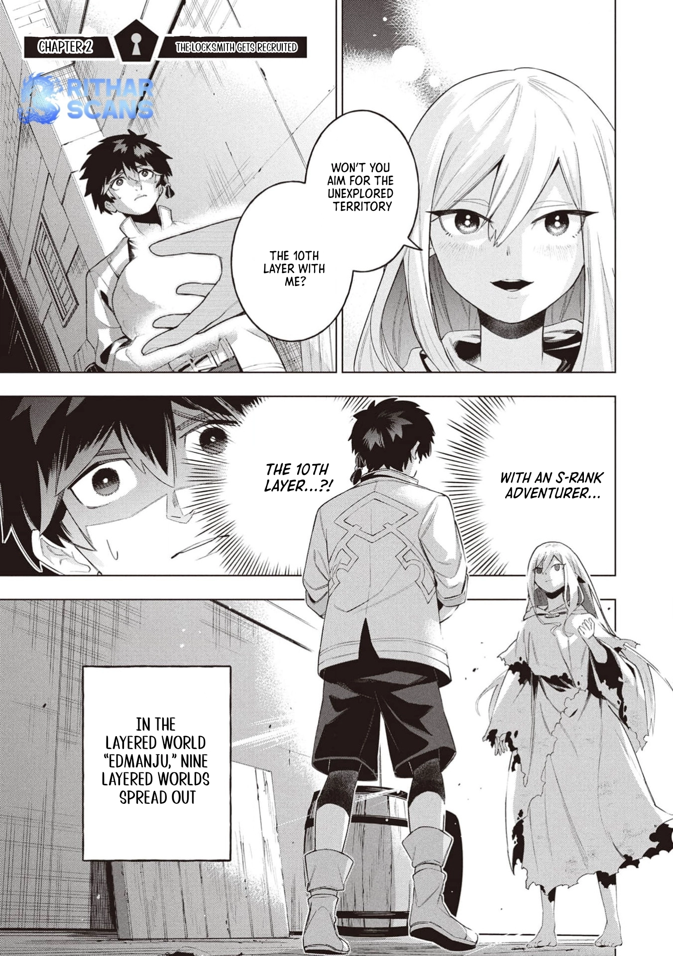 Kyuutei Kagishi, (Time Stop - Lock) to (Bunshibunkai - Release) no Noryoku wo Kakushiteitara Tsuihousareru Chapter 2 - page 2