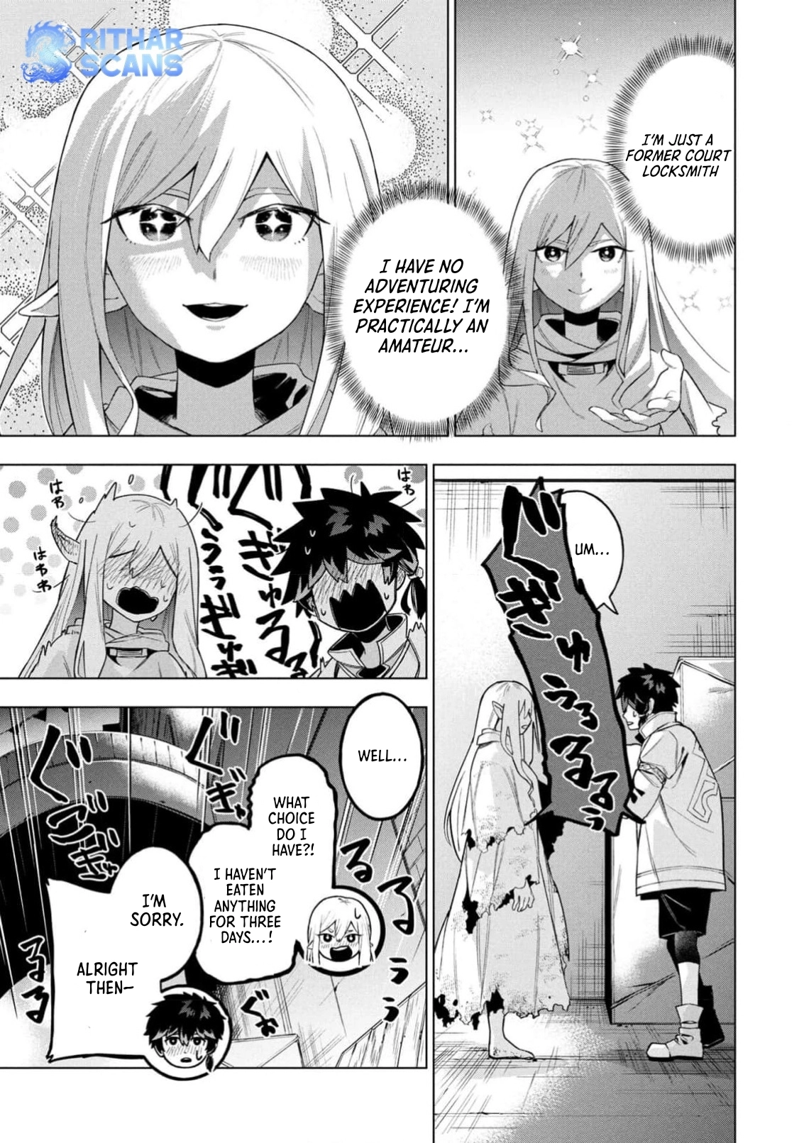 Kyuutei Kagishi, (Time Stop - Lock) to (Bunshibunkai - Release) no Noryoku wo Kakushiteitara Tsuihousareru Chapter 2 - page 6