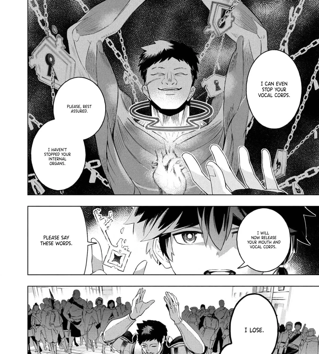 Kyuutei Kagishi, (Time Stop - Lock) to (Bunshibunkai - Release) no Noryoku wo Kakushiteitara Tsuihousareru Chapter 5 - page 23