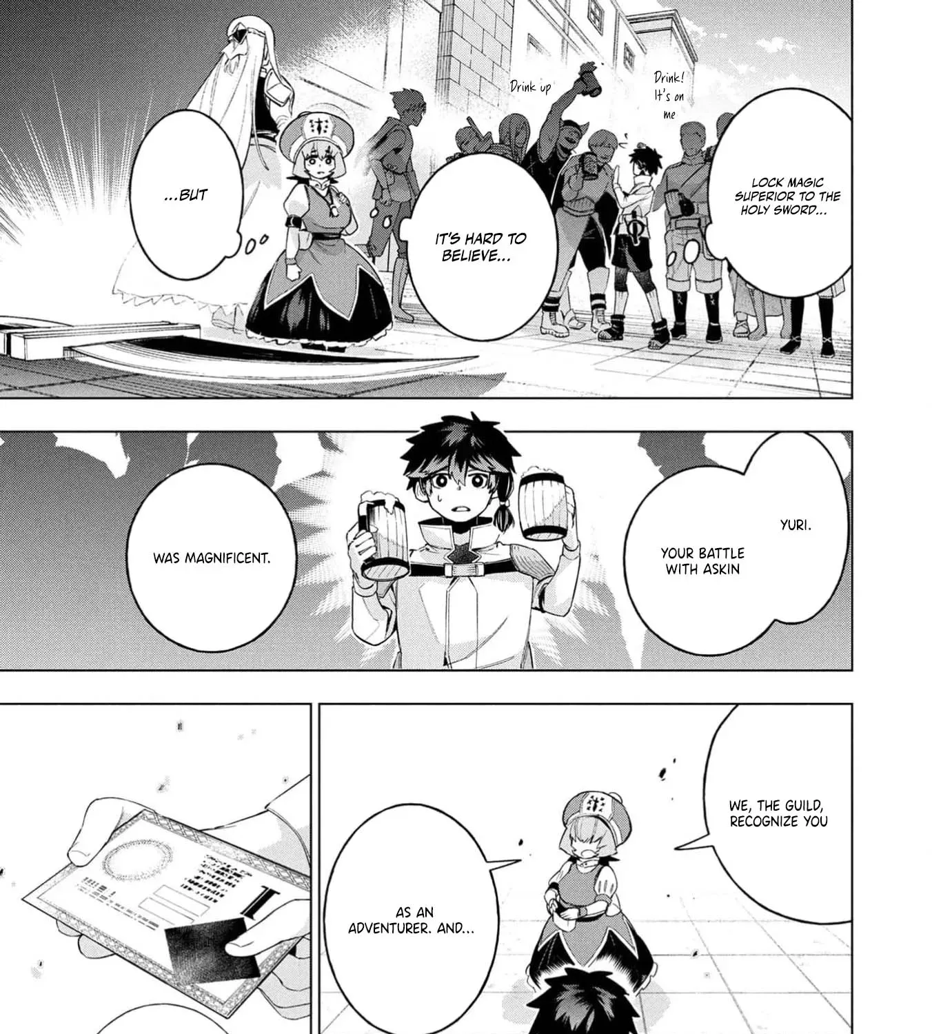Kyuutei Kagishi, (Time Stop - Lock) to (Bunshibunkai - Release) no Noryoku wo Kakushiteitara Tsuihousareru Chapter 5 - page 41