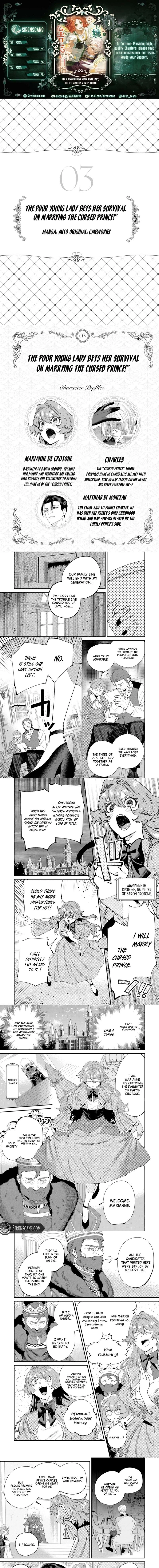 Jinsei Donzoko no Imo Reijou desu ga, Shiawase na Ketsumatsu wo Mezashimasu! Anthology Comic Chapter 3 - page 1