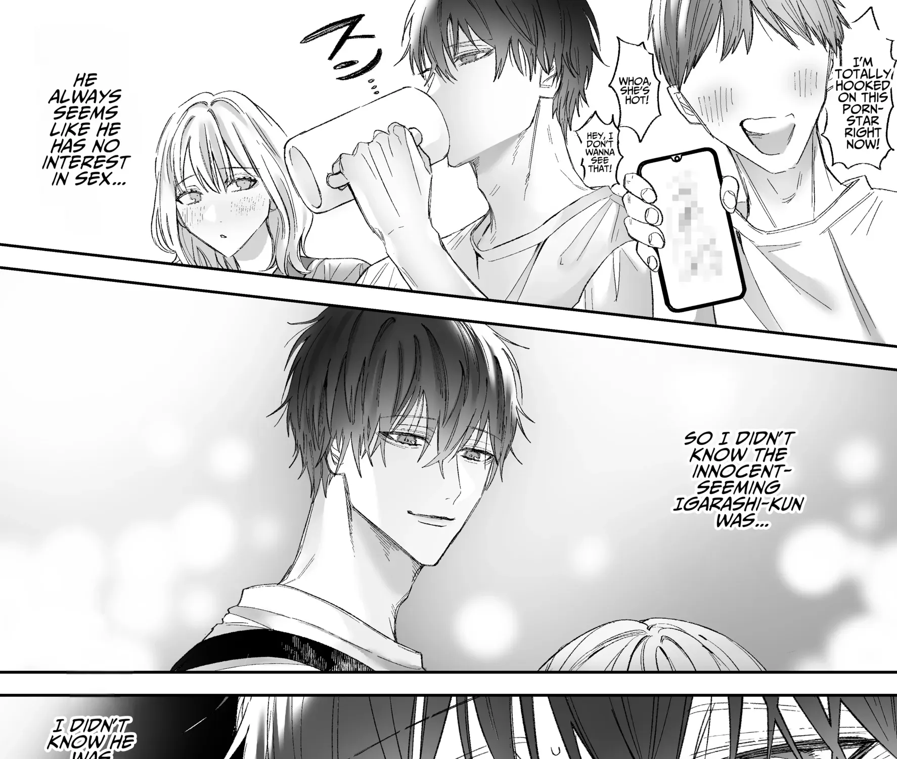 Soushoku Danshi da to Omotte Ita Cool na Shinyuu ni, Kojirase Shitto Ecchi de Daki Tsubusarete Shimaimashita Chapter 1 - page 13