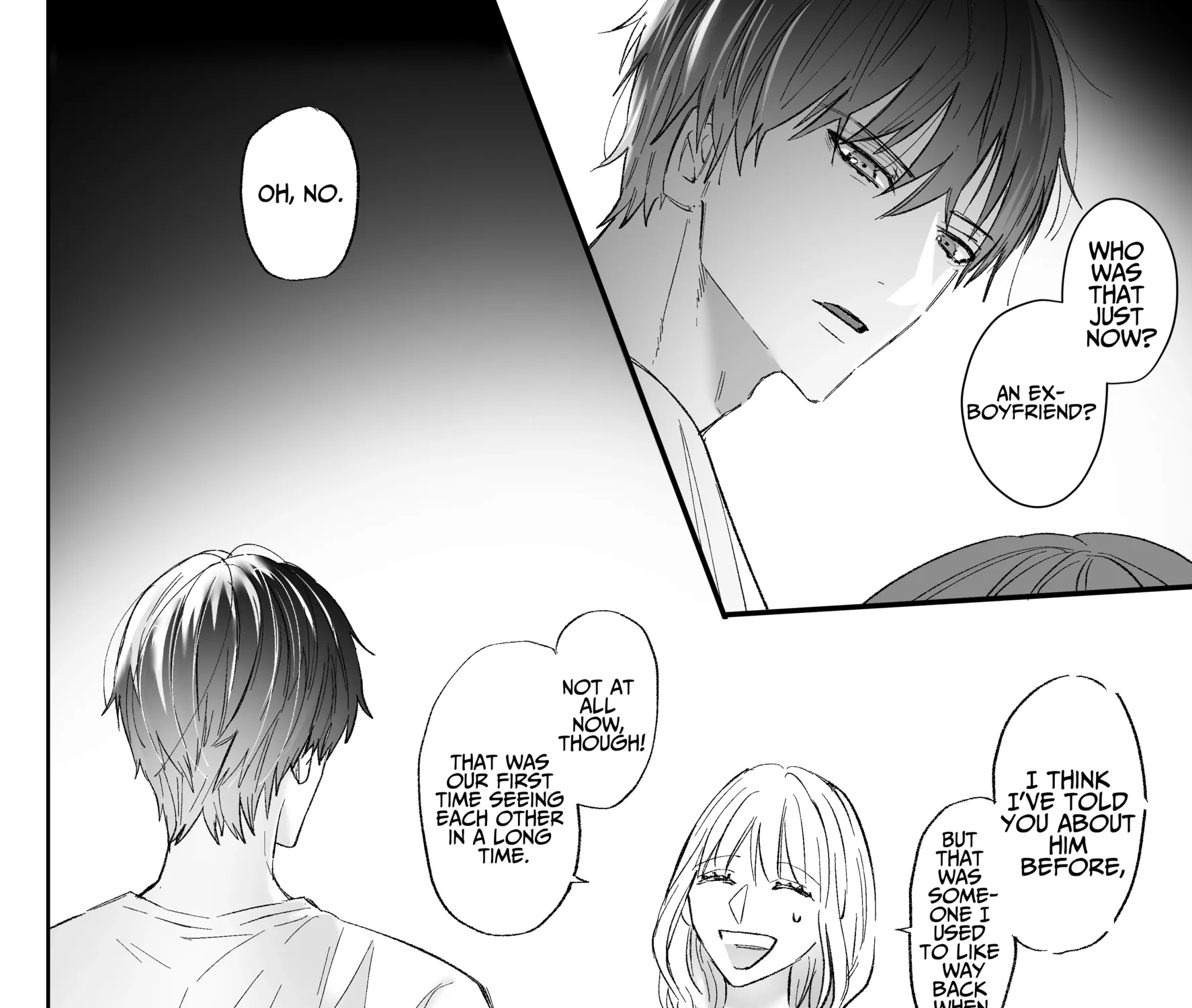 Soushoku Danshi da to Omotte Ita Cool na Shinyuu ni, Kojirase Shitto Ecchi de Daki Tsubusarete Shimaimashita Chapter 1 - page 57