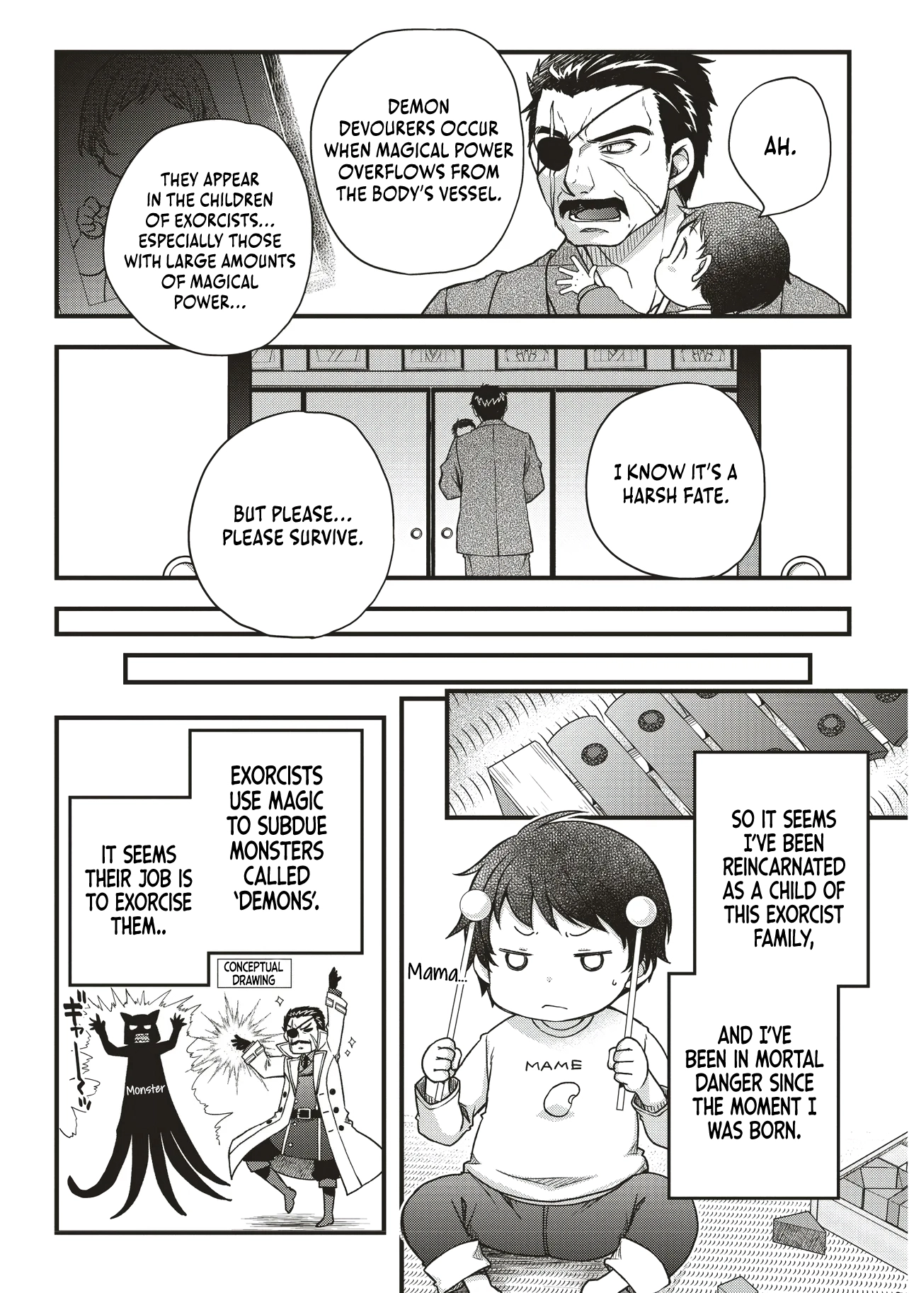 The Unrivaled Result of an Ordinary Person Overpowered Through Effort -I Trained Since I Was a Baby and Before I Knew It, I Was Carrying the Future of Japan- Chapter 1 - page 21