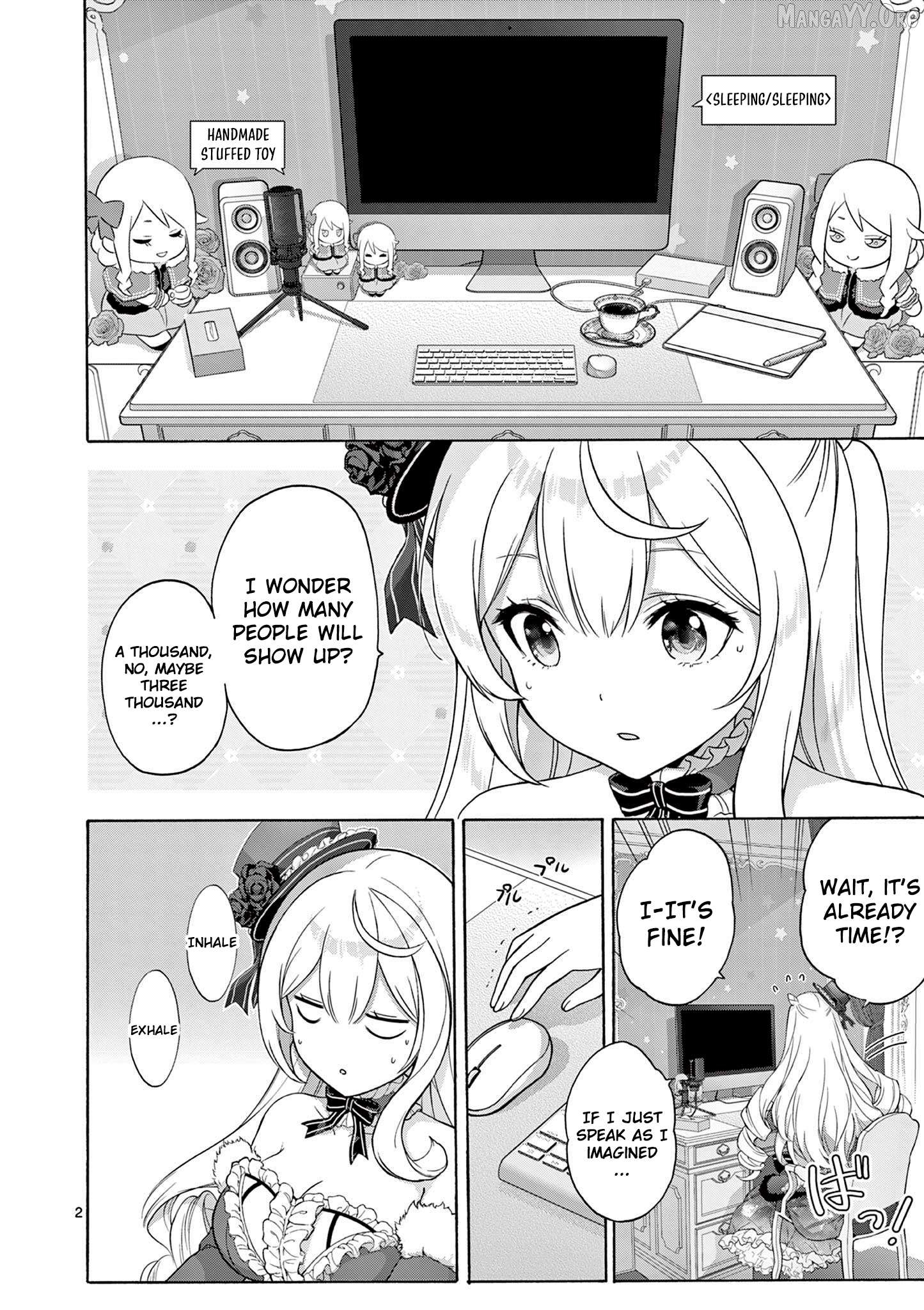 Ojousama-kei Teihen Dungeon Haishinsha, Meiwaku-kei wo Bokottara Bazutte Densetsu ni Nattemasu wa!? Chapter 3 - page 3