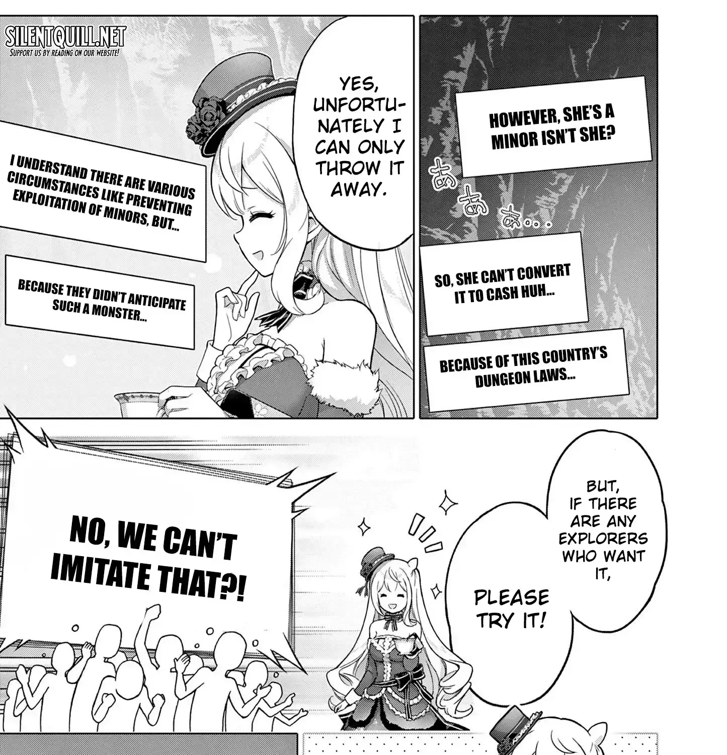 Ojousama-kei Teihen Dungeon Haishinsha, Meiwaku-kei wo Bokottara Bazutte Densetsu ni Nattemasu wa!? Chapter 5 - page 37