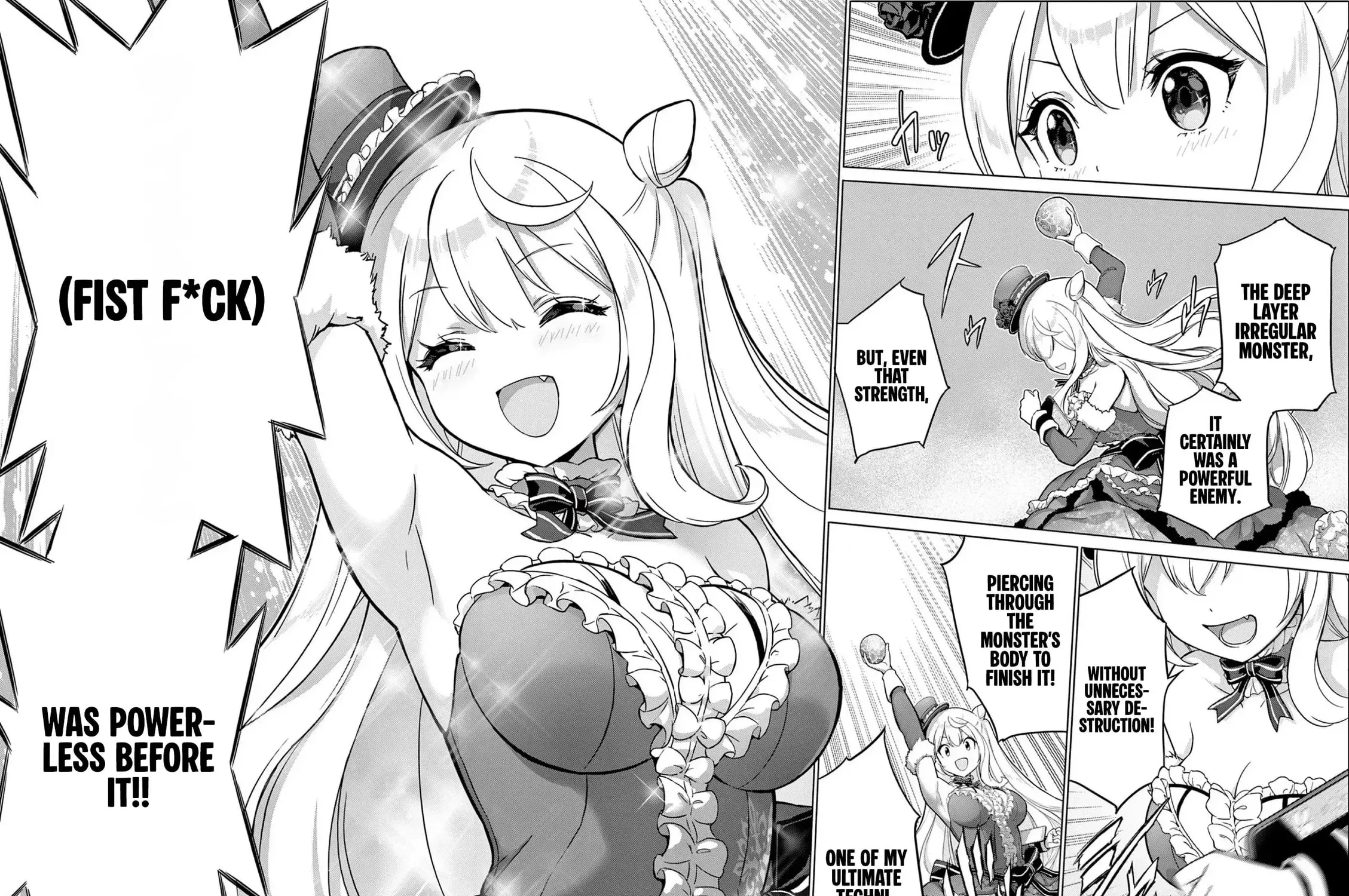 Ojousama-kei Teihen Dungeon Haishinsha, Meiwaku-kei wo Bokottara Bazutte Densetsu ni Nattemasu wa!? Chapter 7 - page 57