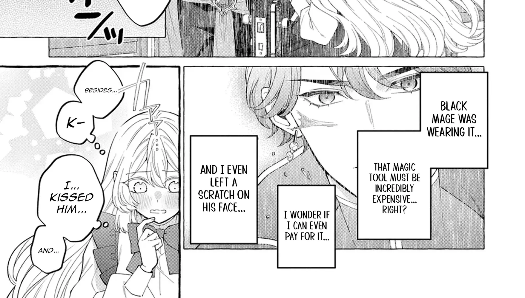 Kono Kiss wa Jiko na no ni Iro na Shi no Watashi ga Nazeka Saikyou no Mahoutsukai ni Torawaretemasu Chapter 1 - page 73