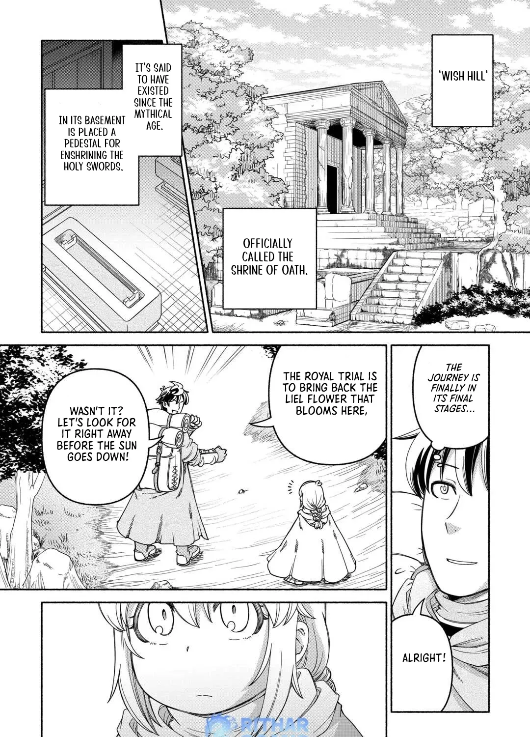 The Traveling Princess and the Holy Sword of Wishes Chapter 3 - page 19