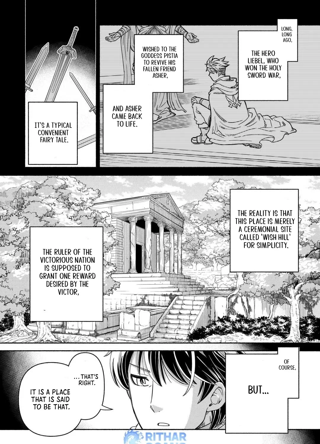 The Traveling Princess and the Holy Sword of Wishes Chapter 3 - page 35