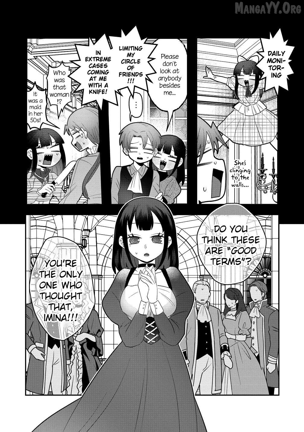 Yandere Kakusei!! Suterareta Reijou wa Saikyou Koushaku ni Gekiomo Attack Chuu! Chapter 1 - page 7
