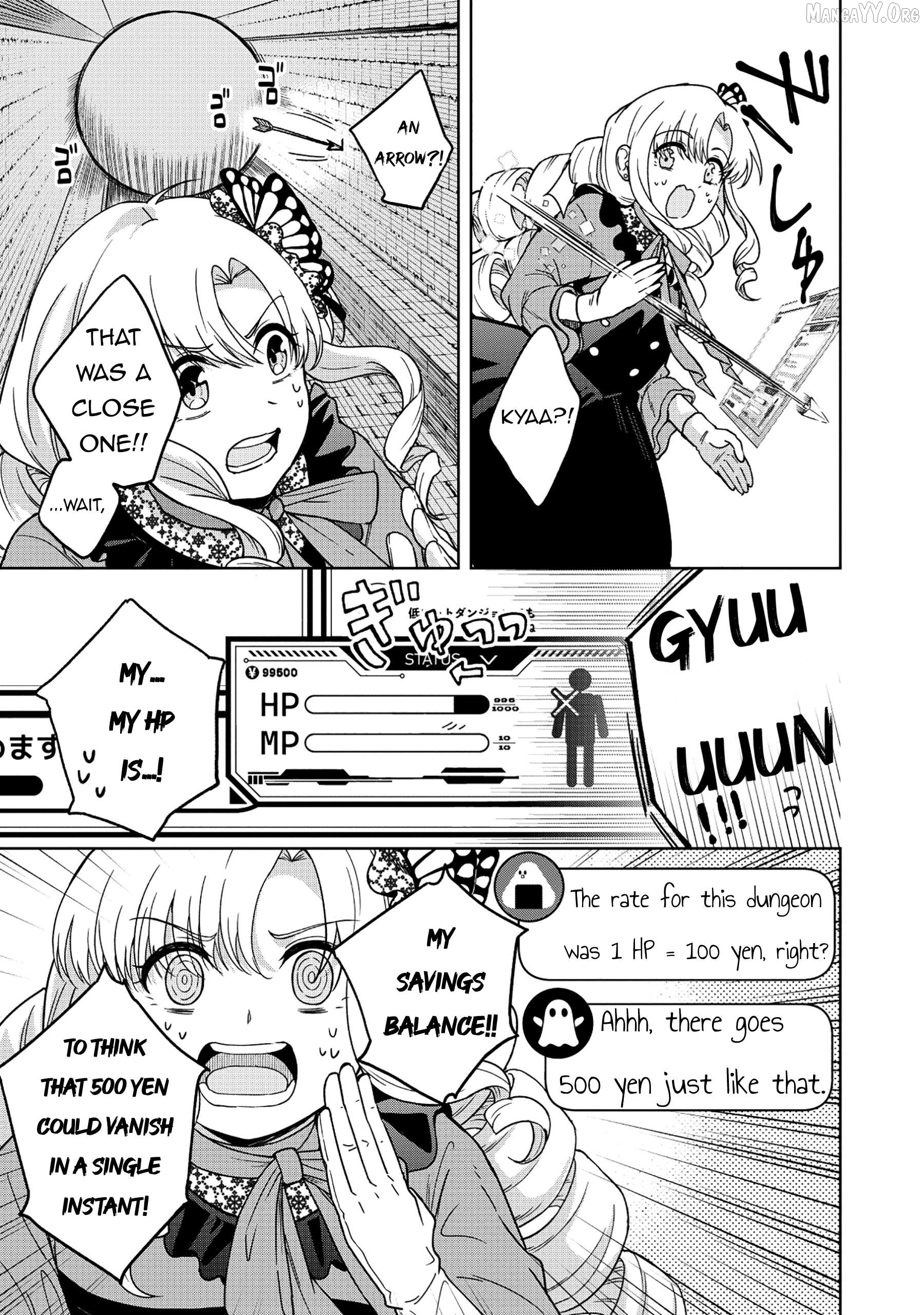 Itsuka Ojousama ni Naritai-kei Dungeon Haishinsha ga Honmono no Ojousama ni Naru made Chapter 1 - page 4