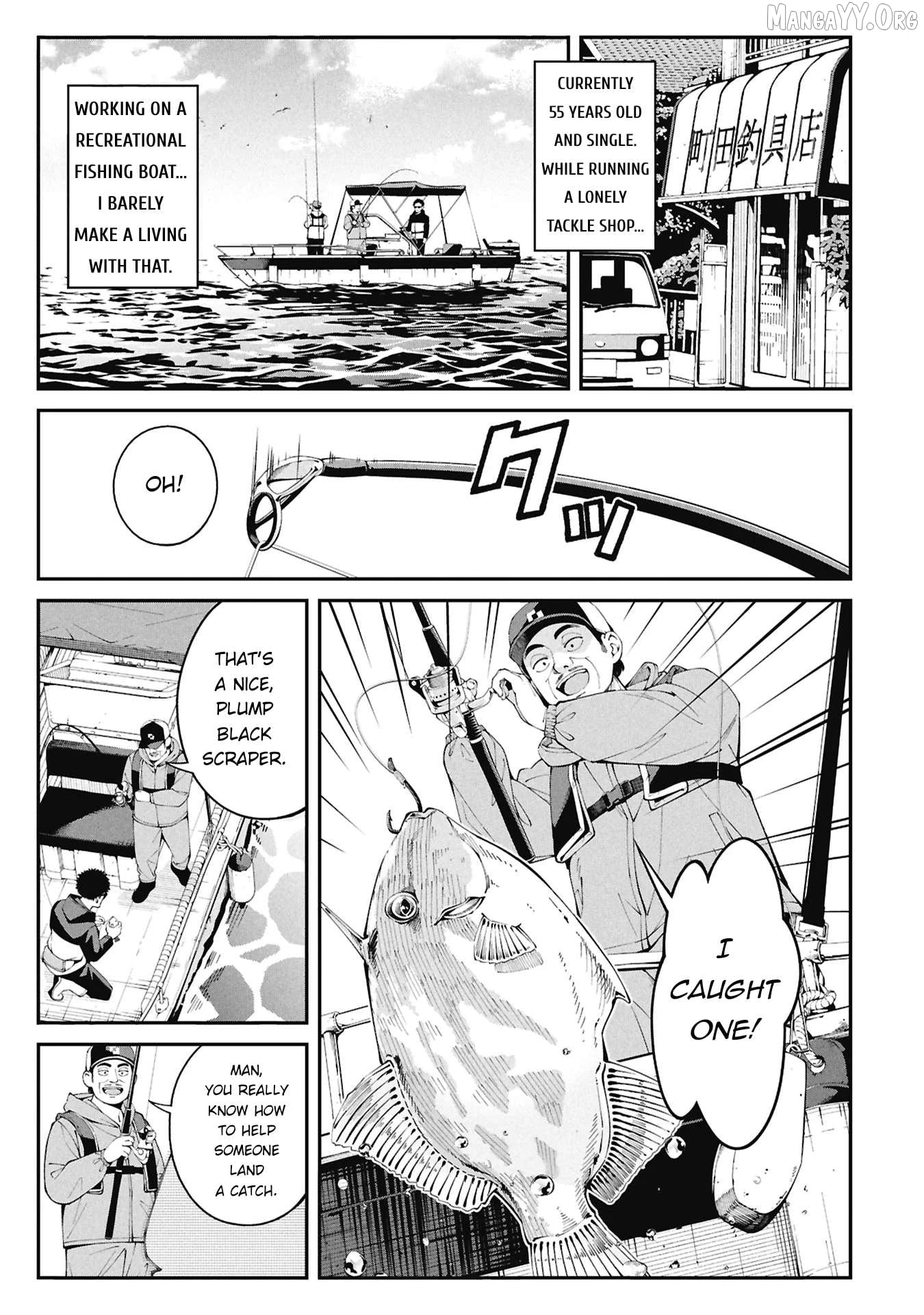 Tsurizao Hitotsu de Isekai Hourou Chapter 1 - page 4