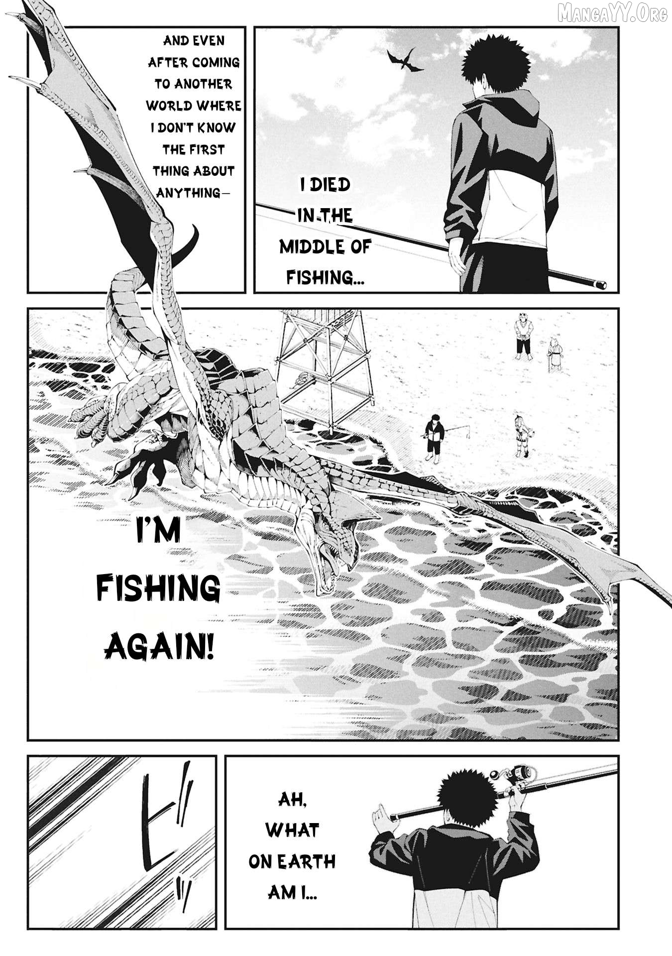 Tsurizao Hitotsu de Isekai Hourou Chapter 1 - page 40
