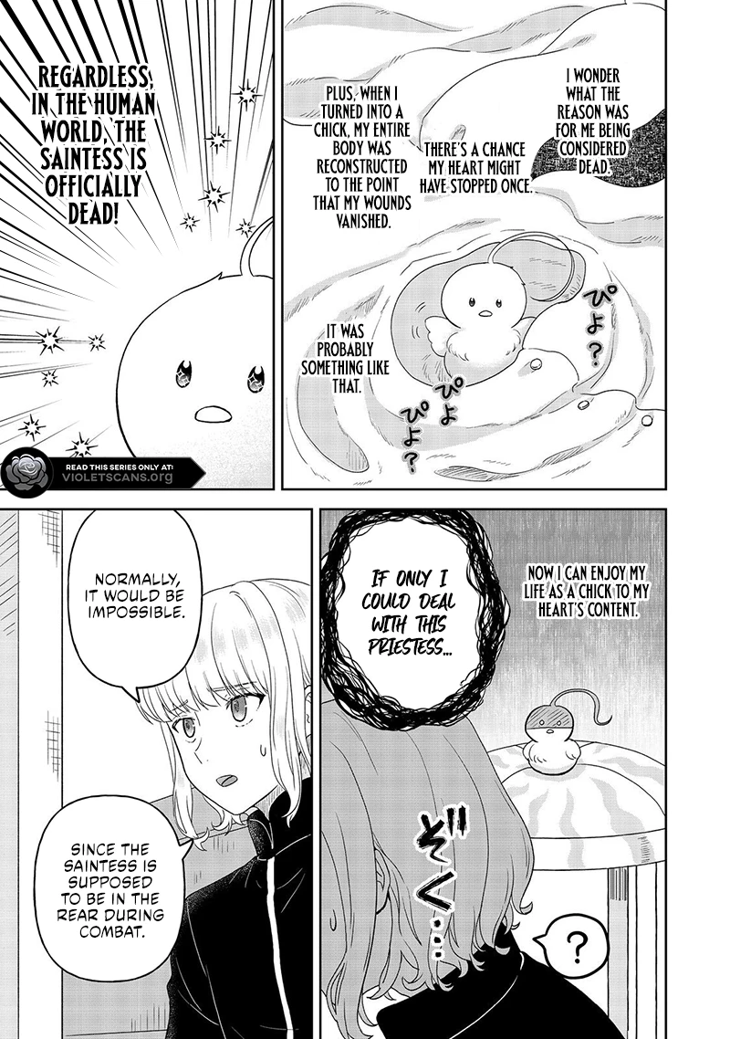 Seijo Dakedo Yami Ochi Shitara Hiyoko ni Narimashita! Chapter 9.1 - page 5