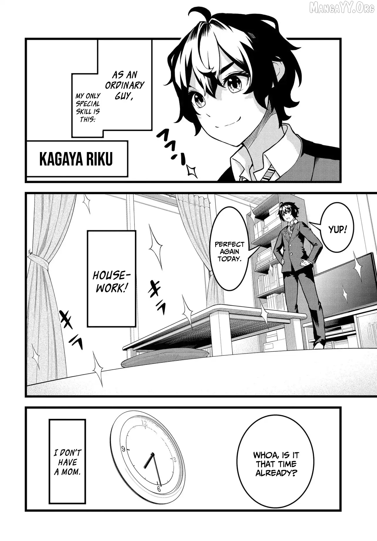 Tensai Bishoujo Sanshimai wa Isourou ni Dake Choro Kawaii Chapter 1.1 - page 4