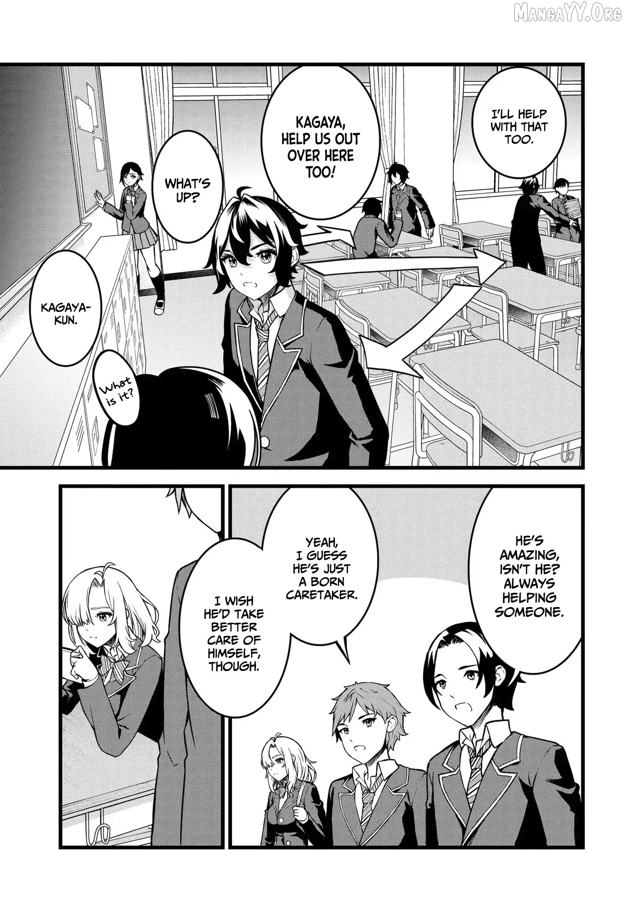 Tensai Bishoujo Sanshimai wa Isourou ni Dake Choro Kawaii Chapter 1.1 - page 7