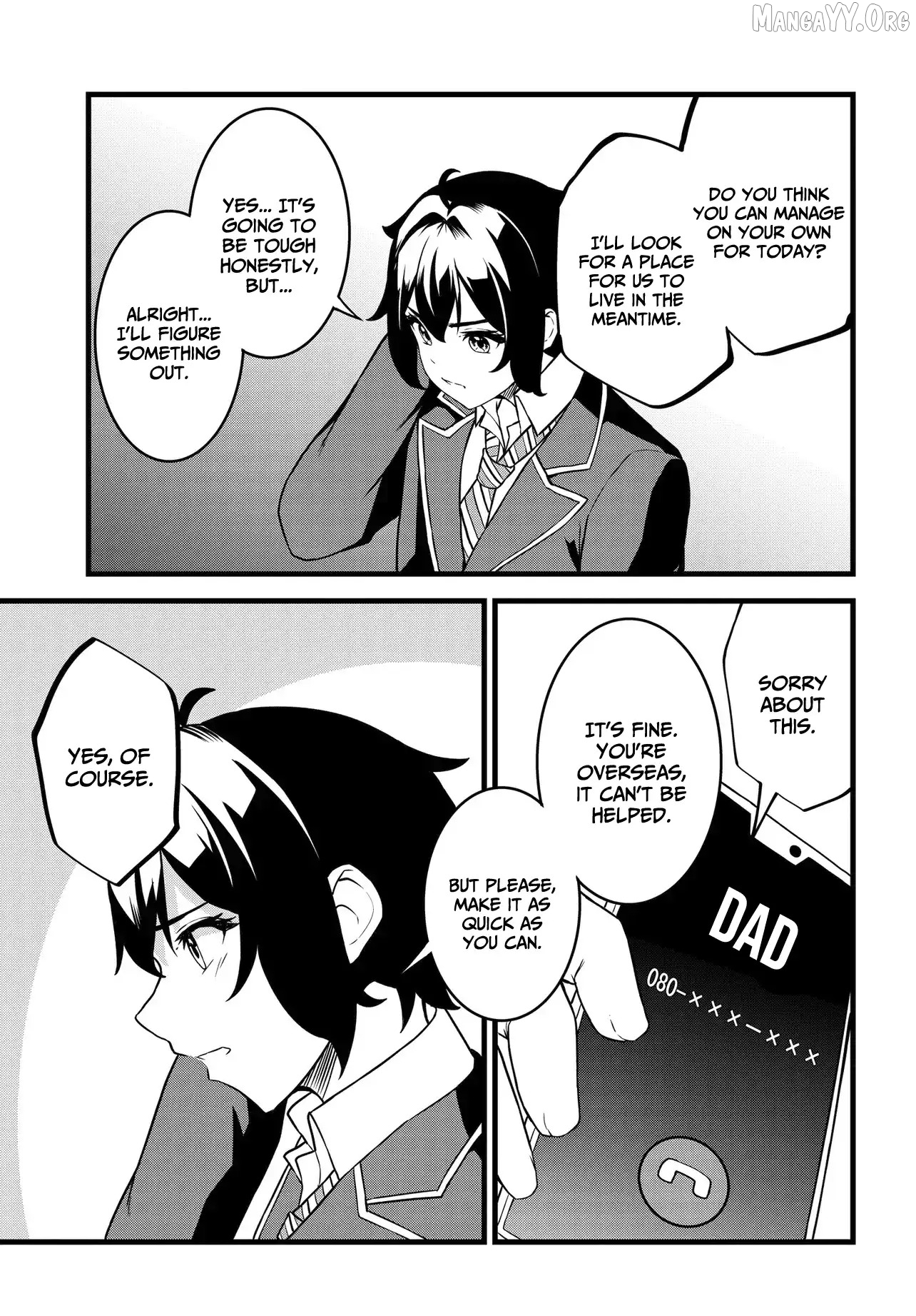 Tensai Bishoujo Sanshimai wa Isourou ni Dake Choro Kawaii Chapter 1.2 - page 2