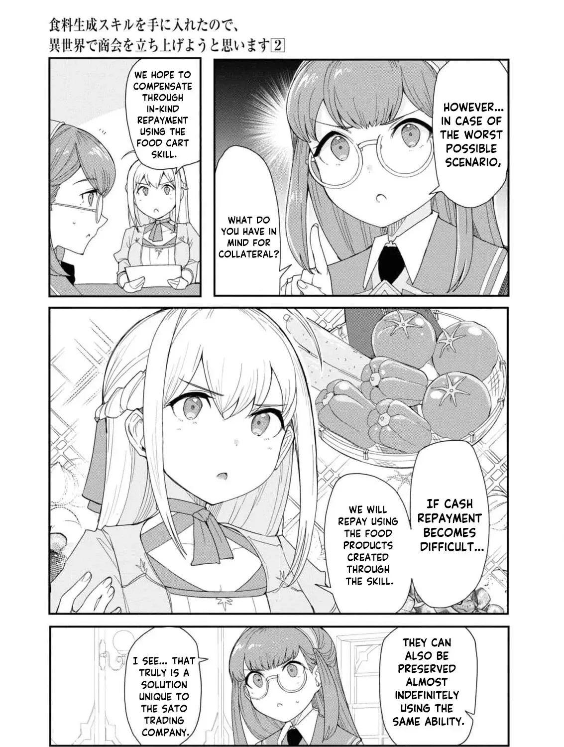 With My Food Creation Skill, I'll Build a Trading Company in Another World Chapter 12 - page 27