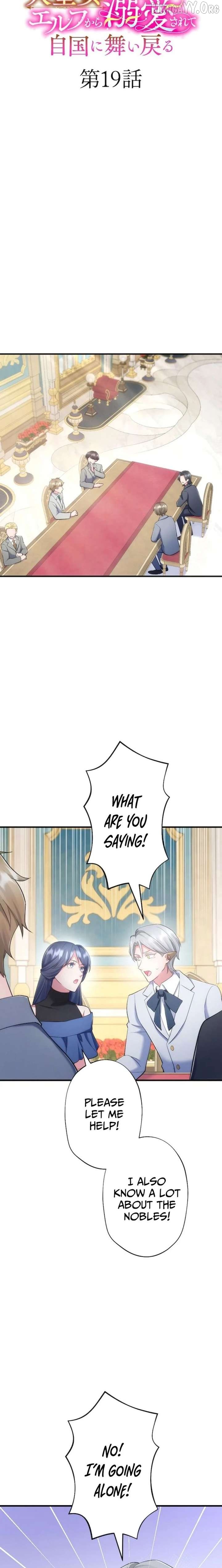 The Abandoned Great Saint Is Doted On by an Elf and Returns to Her Homeland Chapter 19 - page 2