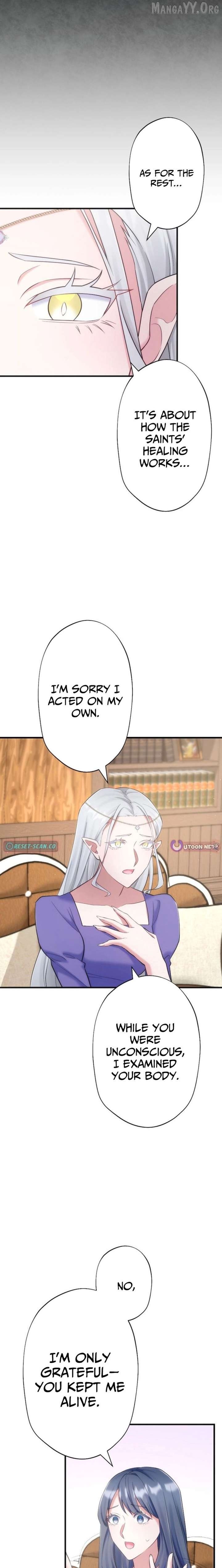 The Abandoned Great Saint Is Doted On by an Elf and Returns to Her Homeland Chapter 18 - page 9