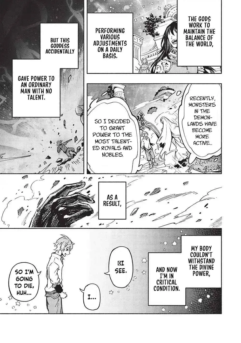 Megami kara "Fuka" no Skill wo Sazukatta Ore ga, Naze ka Genjuuya Shinjuu wo Shitagaeru Saikyou Tamer ni Naru Made Chapter 1 - page 5