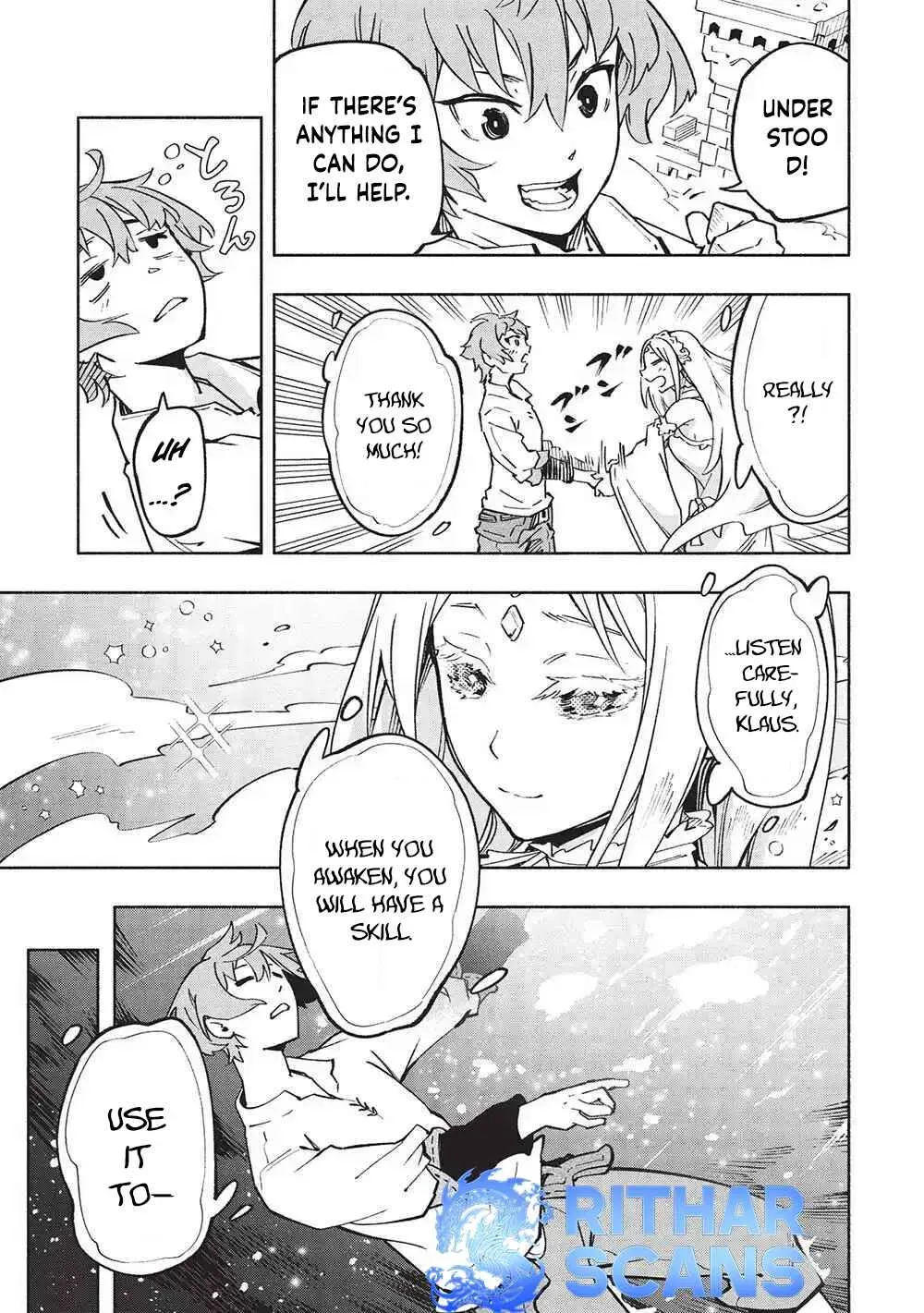 Megami kara "Fuka" no Skill wo Sazukatta Ore ga, Naze ka Genjuuya Shinjuu wo Shitagaeru Saikyou Tamer ni Naru Made Chapter 1 - page 7