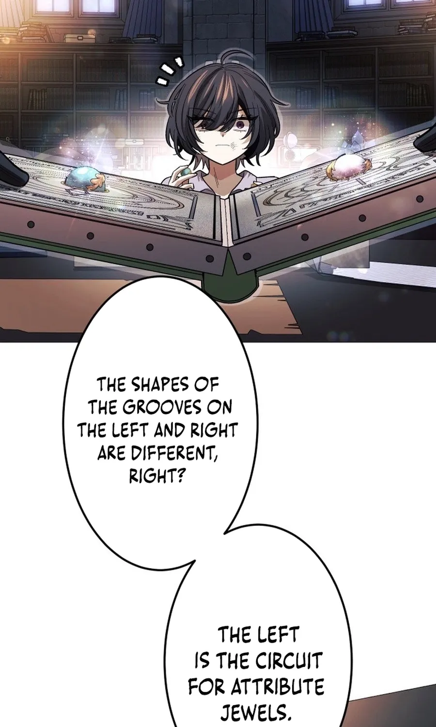 The Divine-Eyed Grimoire Mage: Jewel Saga Chapter 7 - page 34