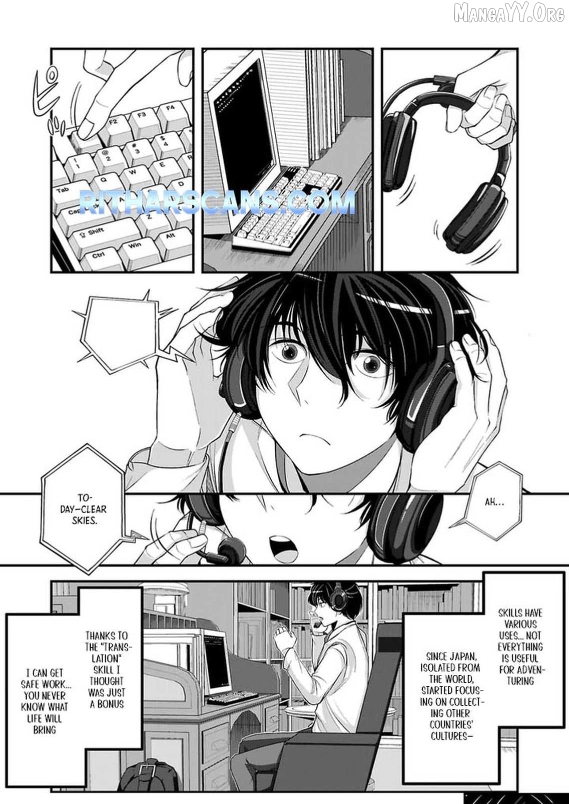 When Dungeons Appeared on Earth, Only I Gained Access to Another World: With a Unique Job System and My Cat Turned Divine Beast, I Dominate Both Worlds Chapter 2 - page 14