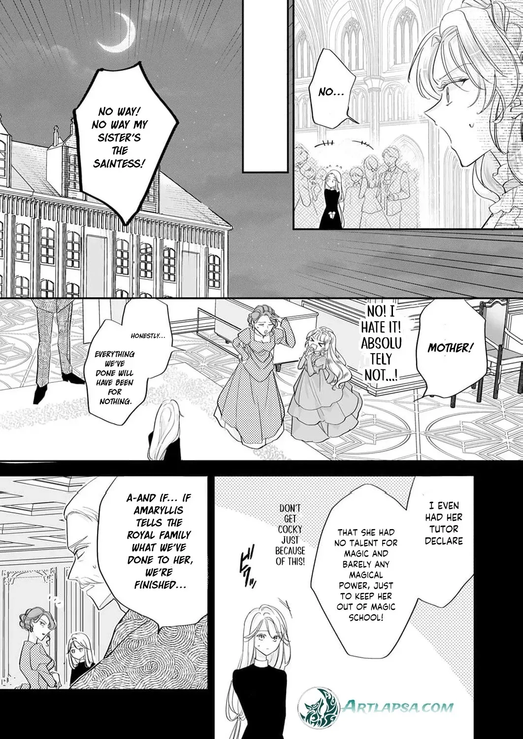 I Was Banished to an Enemy Country Because I Was a Fake, but It Seems I Am the Real Saint. Chapter 1 - page 35