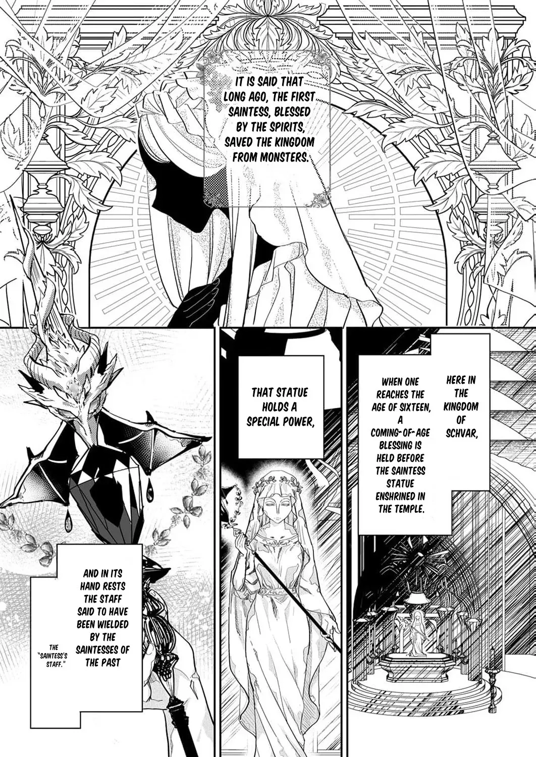 I Was Banished to an Enemy Country Because I Was a Fake, but It Seems I Am the Real Saint. Chapter 1 - page 9