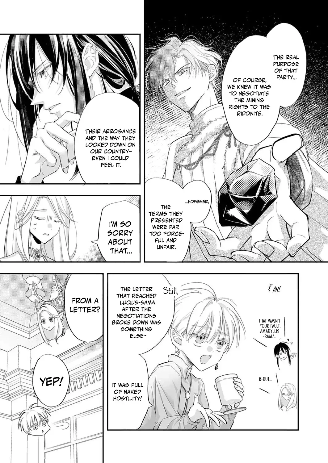 I Was Banished to an Enemy Country Because I Was a Fake, but It Seems I Am the Real Saint. Chapter 2 - page 35