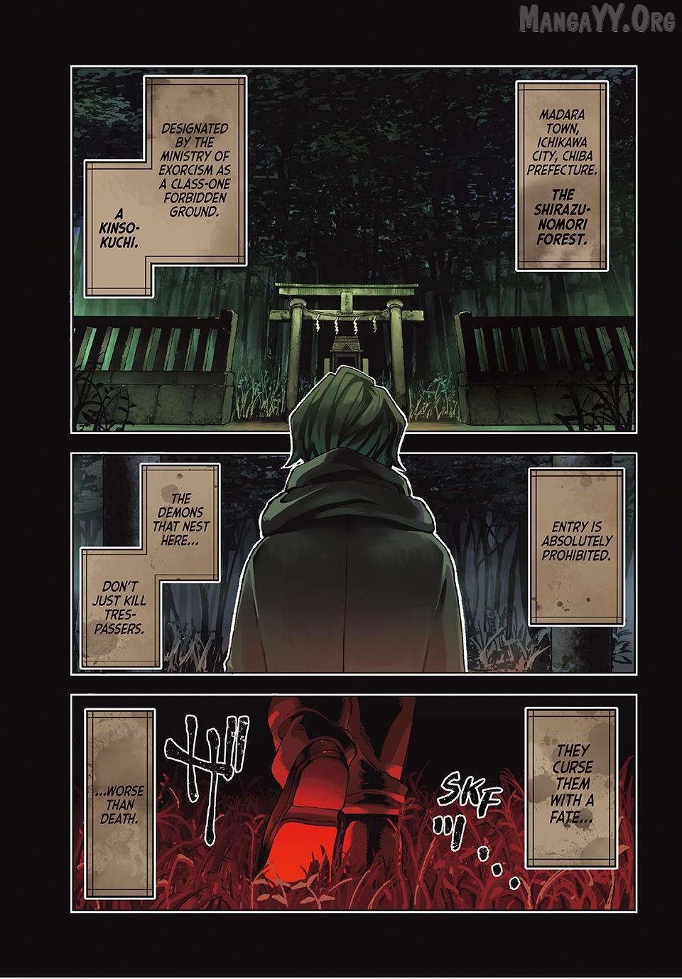 Ura-Tokyo - Exorcist City Chapter 1 - page 1
