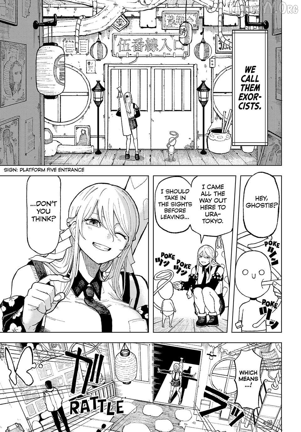 Ura-Tokyo - Exorcist City Chapter 1 - page 8