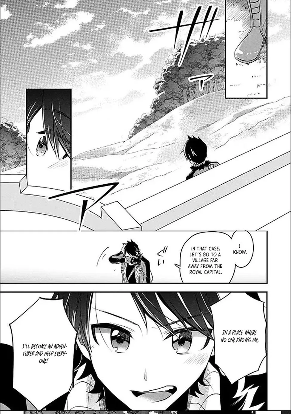 Banished for Having a Trash Skill, but My 'Infinity Cheat' Is So Overpowered It's Ridiculous: Now the Third Princess I Saved Is Head Over Heels for Me, and Life Is Way Better Than Before Chapter 1 - page 11